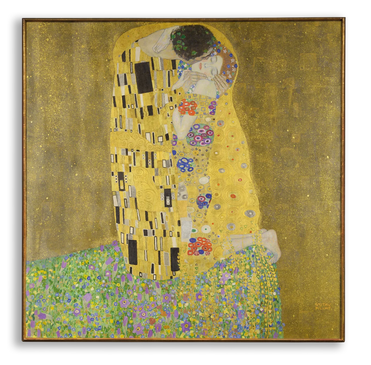 The Kiss by Gustav Klimt